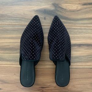 Rebecca Minkoff Chamille Velvet Mule (Women). size 7.5